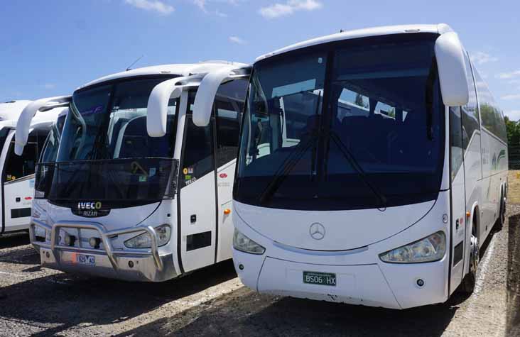McKenzies Mercedes O500RF 66 & Iveco Eurorider 1829AO Irizar Century